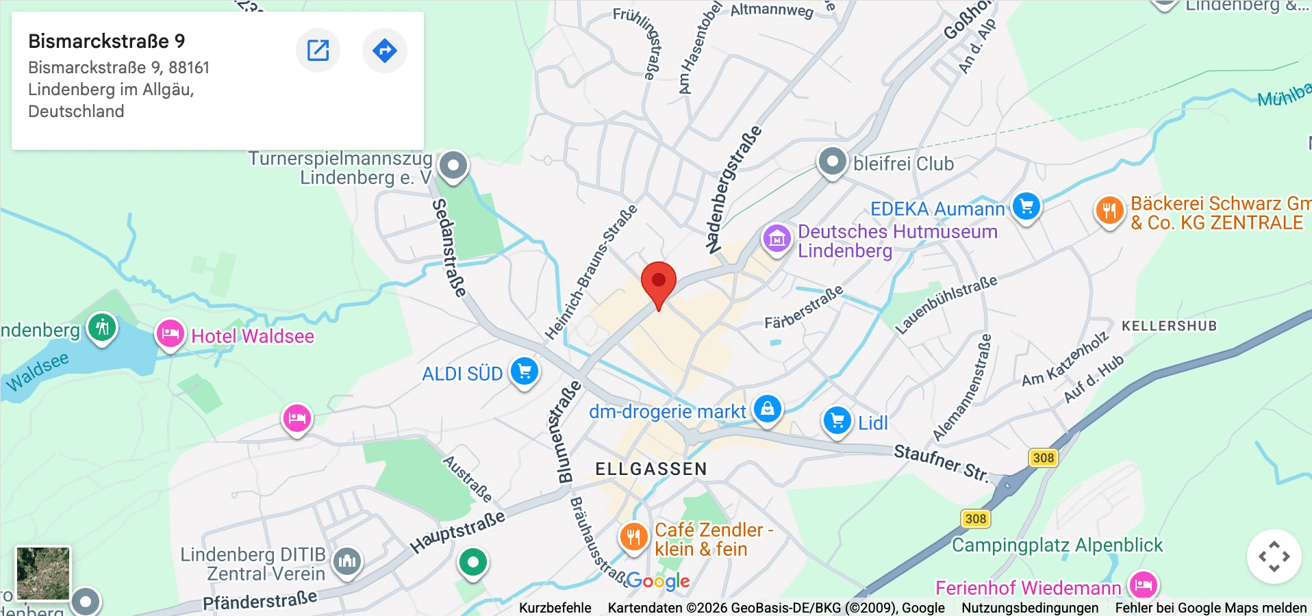 Google Maps Standort Lindenberg
